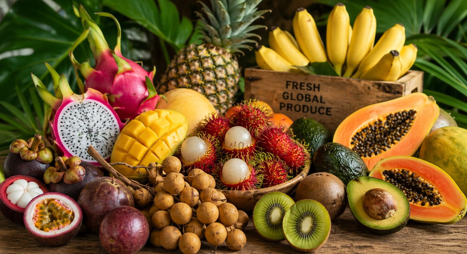 Exotic Fruits and Vegetables